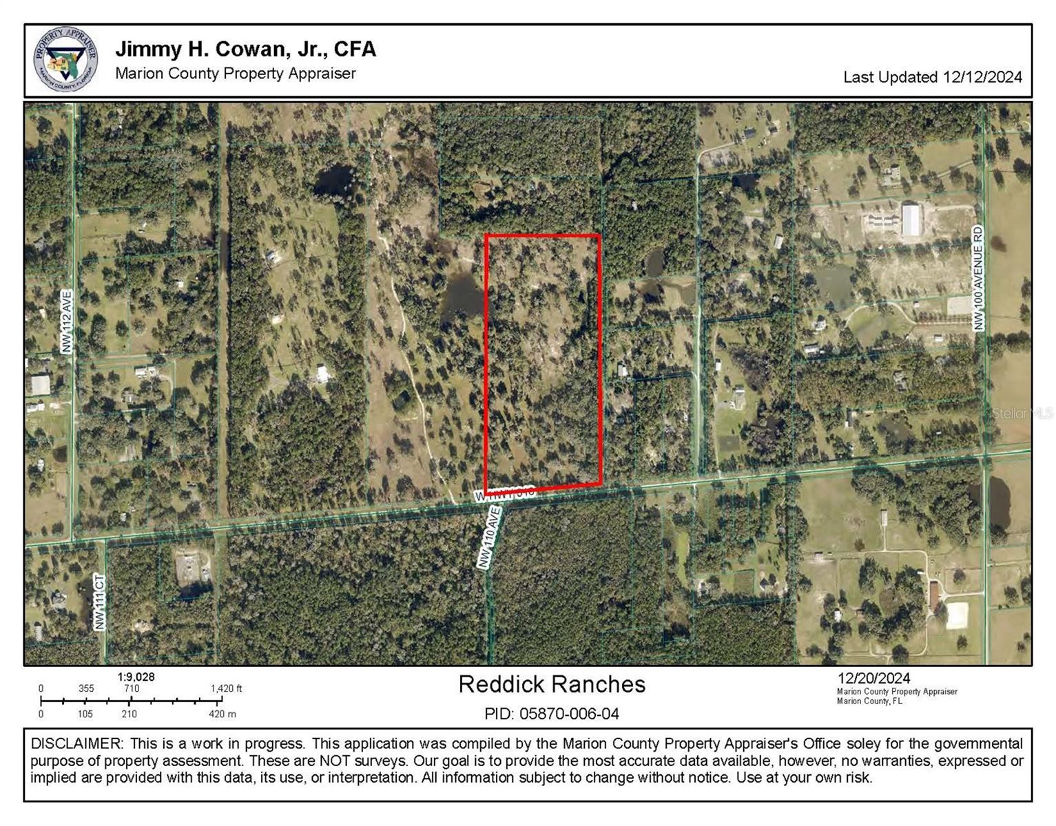 TBD W. HWY 316, REDDICK, FL, 32686
