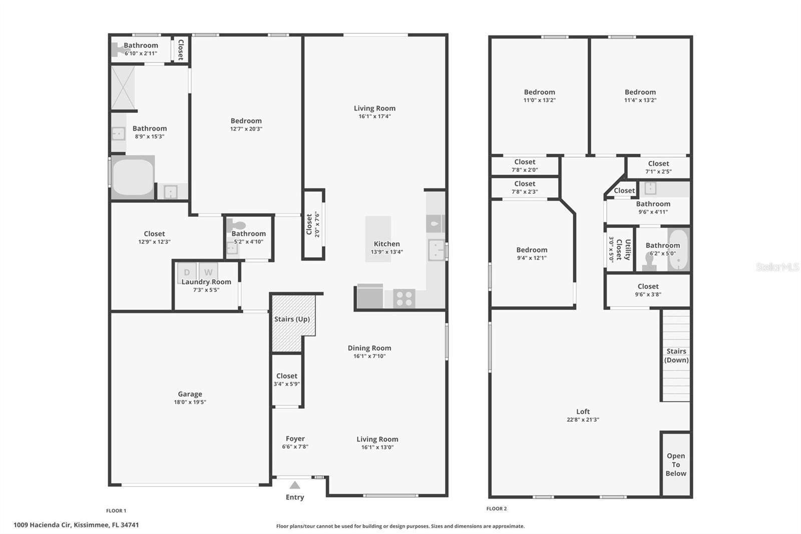 1009 HACIENDA CIR, KISSIMMEE, FL, 34741