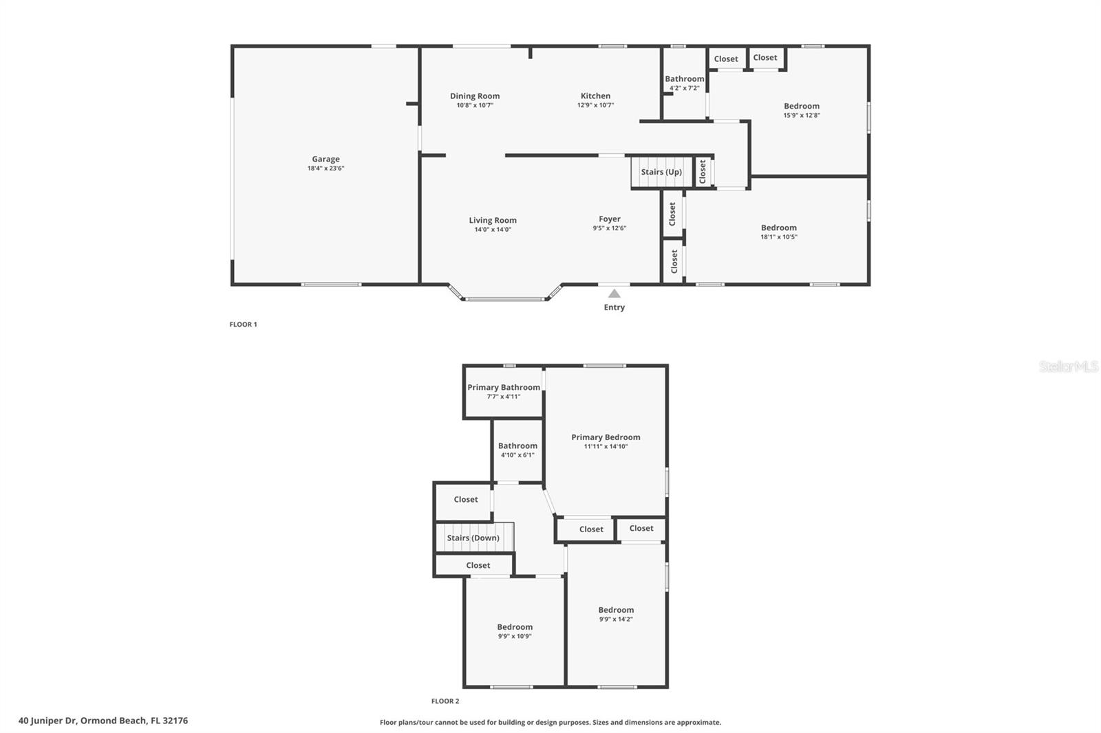 40 JUNIPER DR, ORMOND BEACH, FL, 32176
