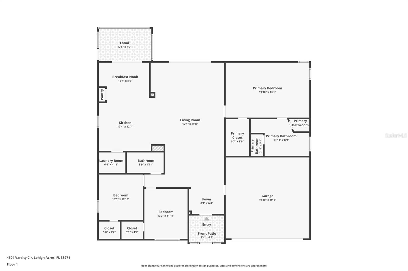 4504 VARSITY CIR, LEHIGH ACRES, FL, 33971