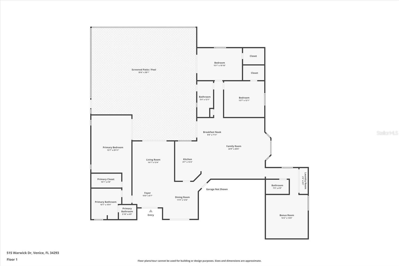 515 WARWICK DR, VENICE, FL, 34293