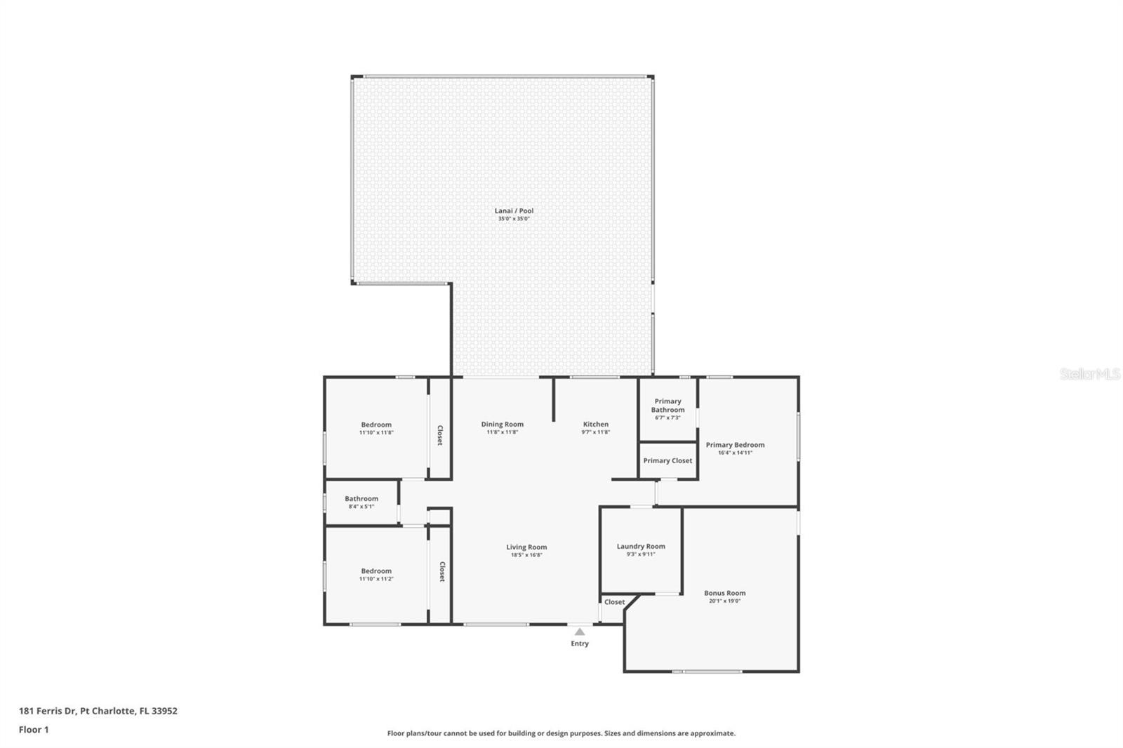 181 FERRIS DR NW, PORT CHARLOTTE, FL, 33952