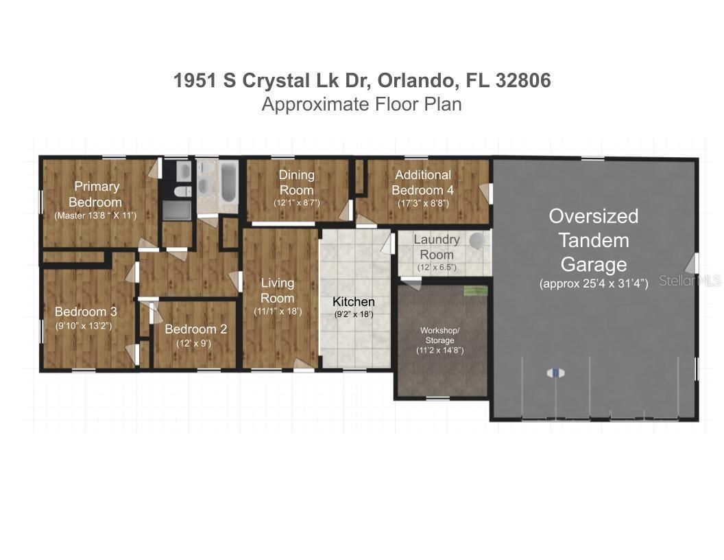 1951 S CRYSTAL LAKE DR, ORLANDO, FL, 32806