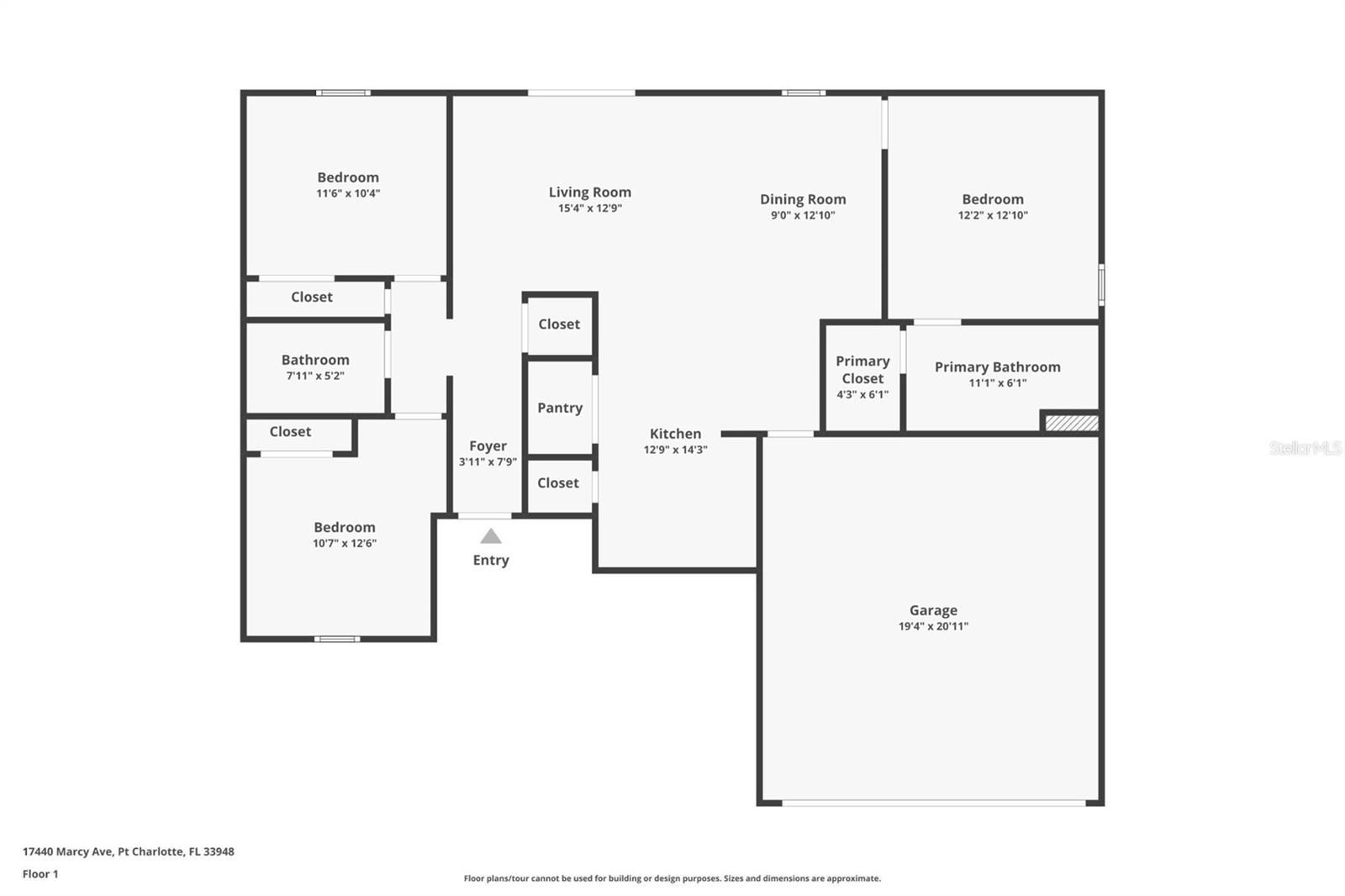 17440 MARCY AVE, PORT CHARLOTTE, FL, 33948