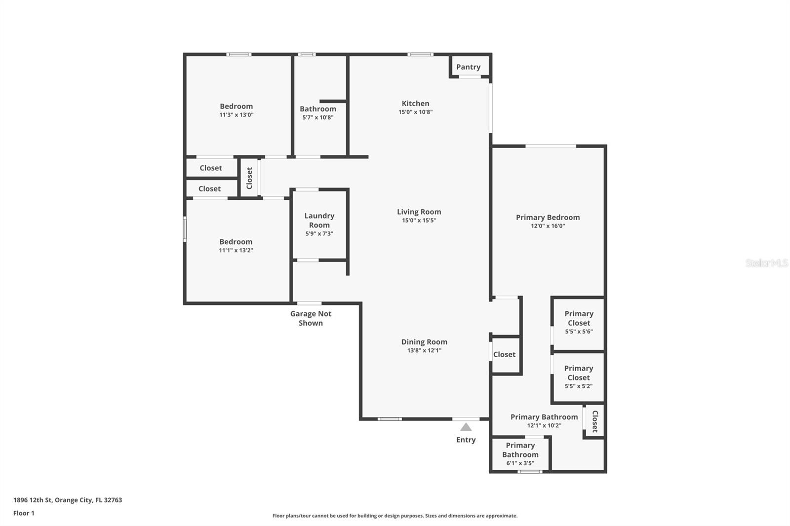 1896 12TH ST, ORANGE CITY, FL, 32763