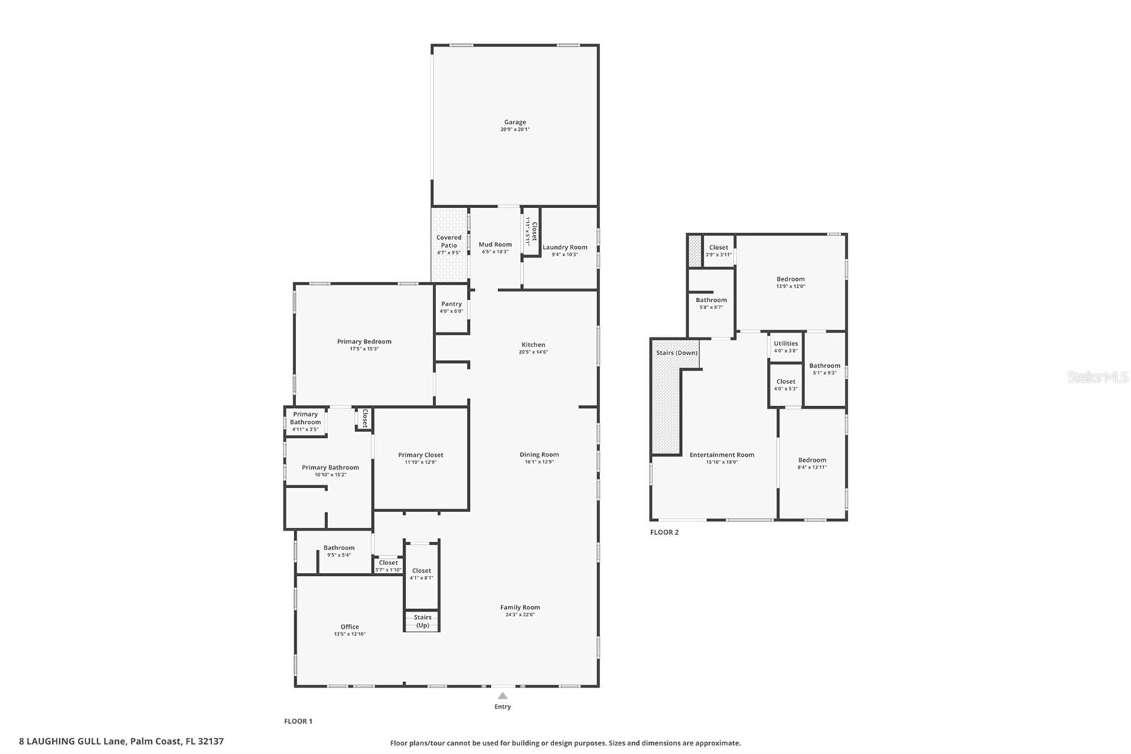 8 LAUGHING GULL LN, PALM COAST, FL, 32137