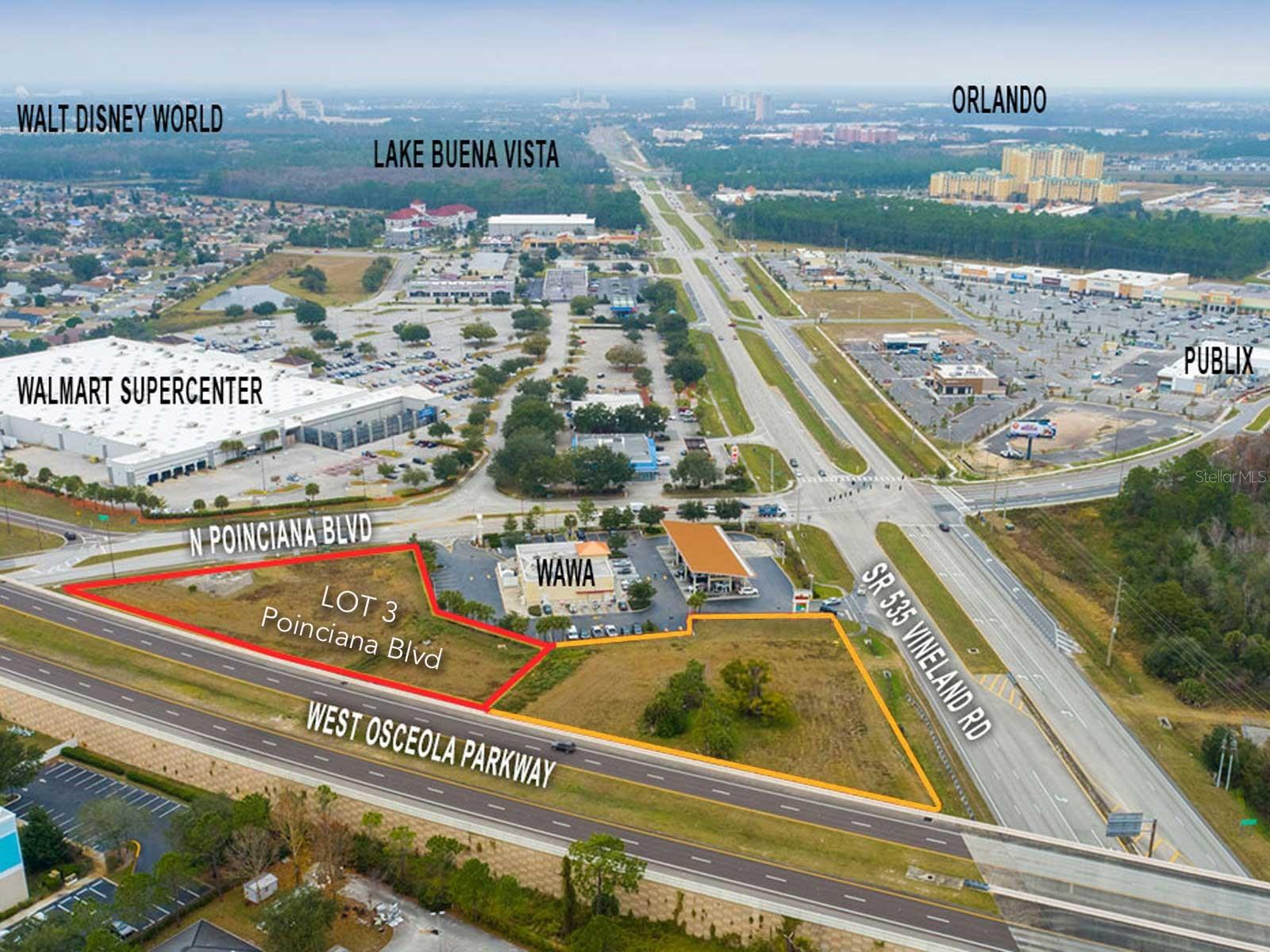 Lot 3 N POINCIANA BLVD, KISSIMMEE, FL, 34746