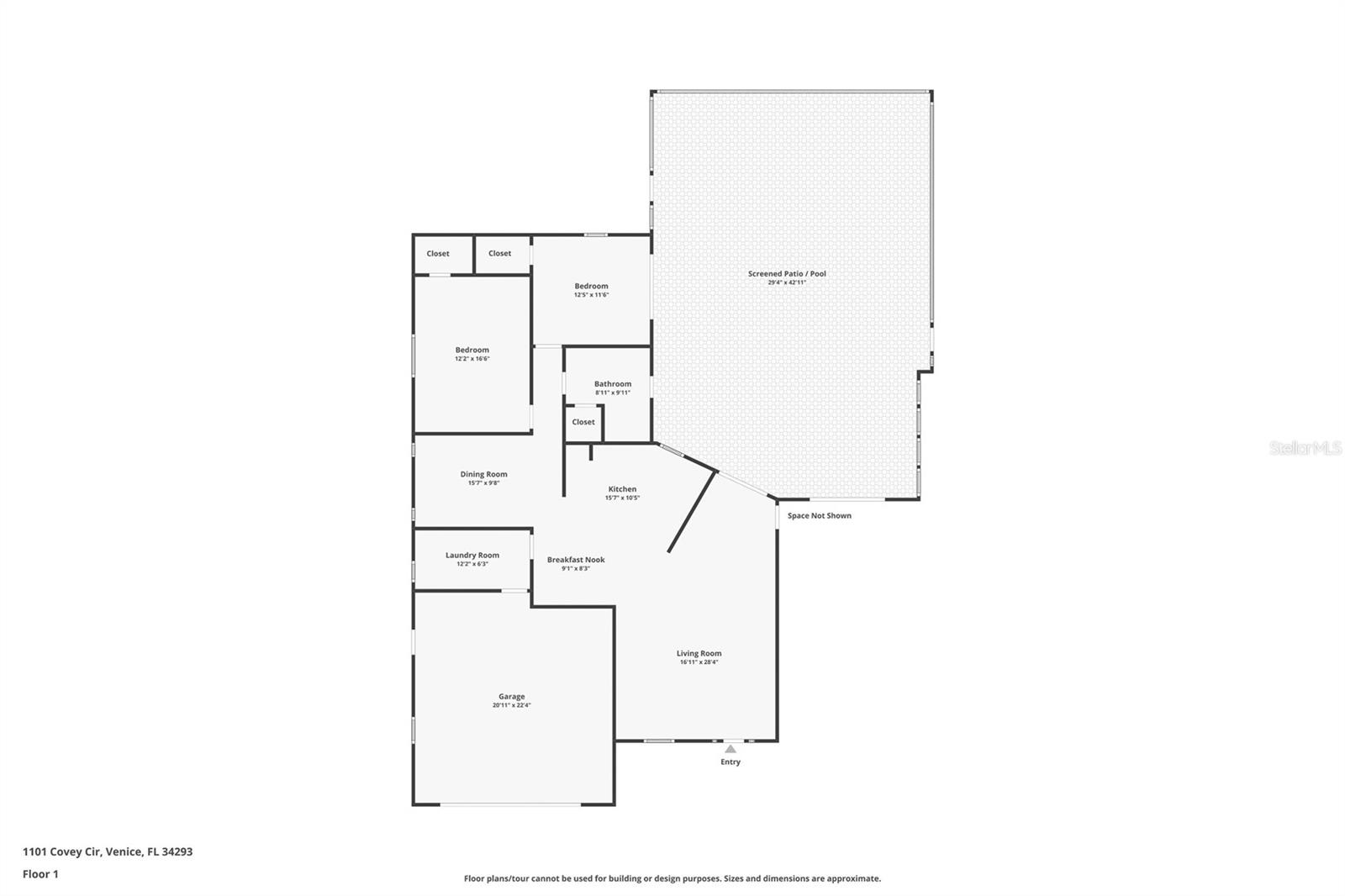 1101 COVEY CIR, VENICE, FL, 34293