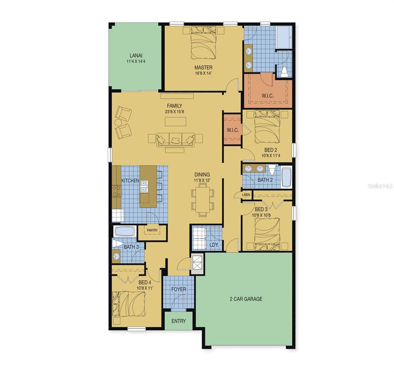 2585 CAVANAUGH DR, ORLANDO, FL, 32817