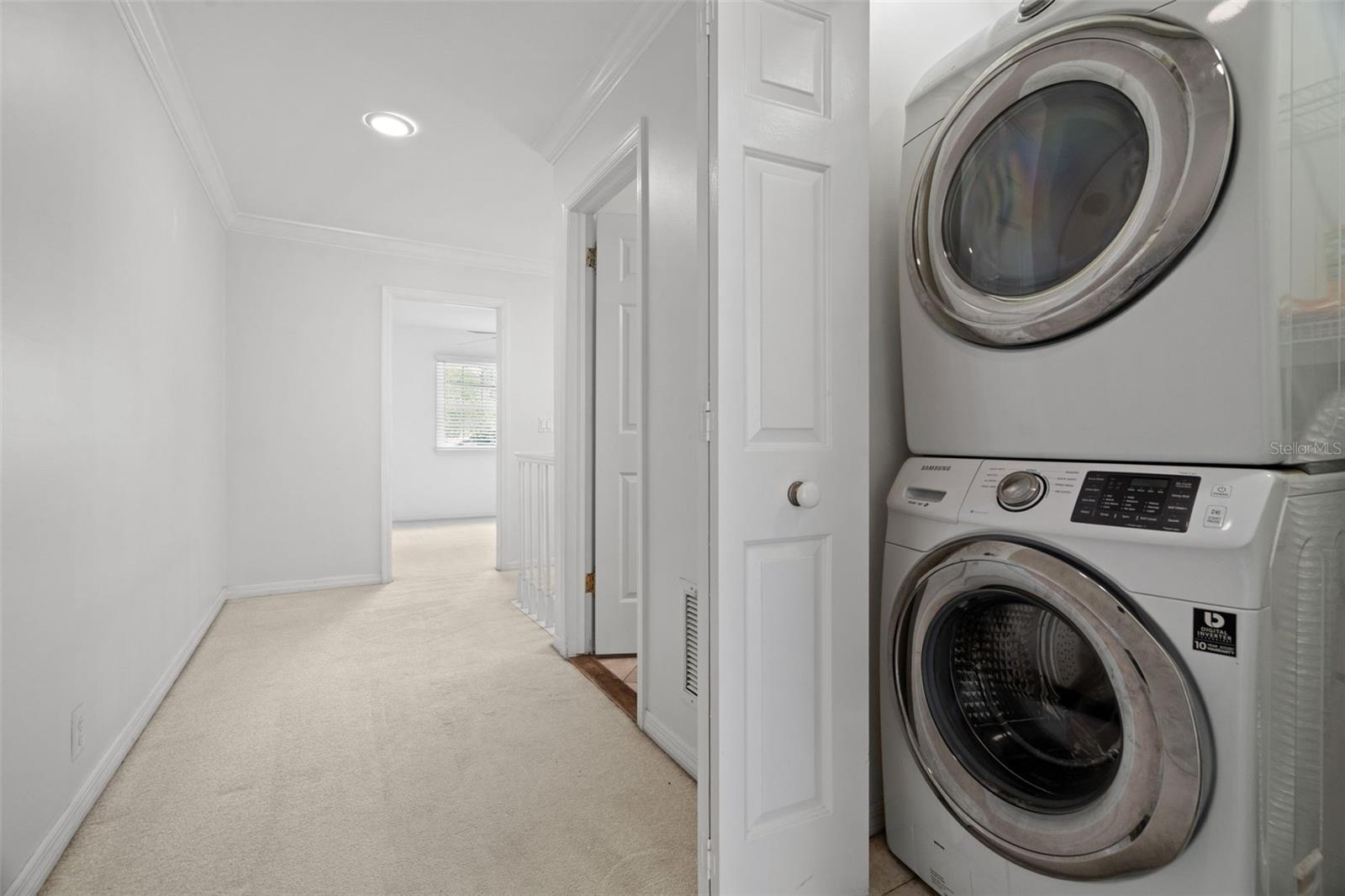 Laundry upstairs