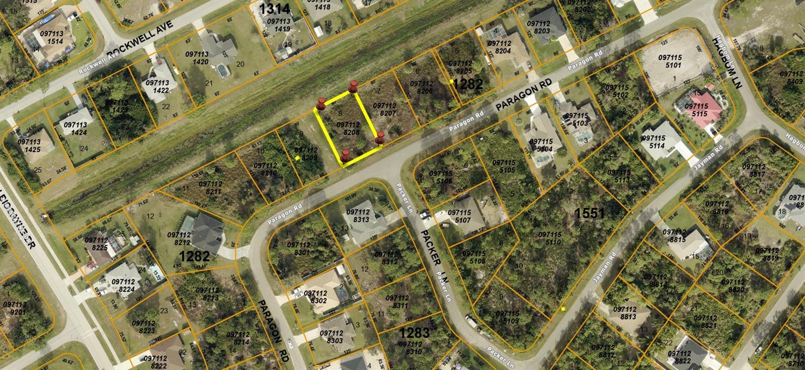 Lot 8 PARAGON RD, NORTH PORT, FL, 34291
