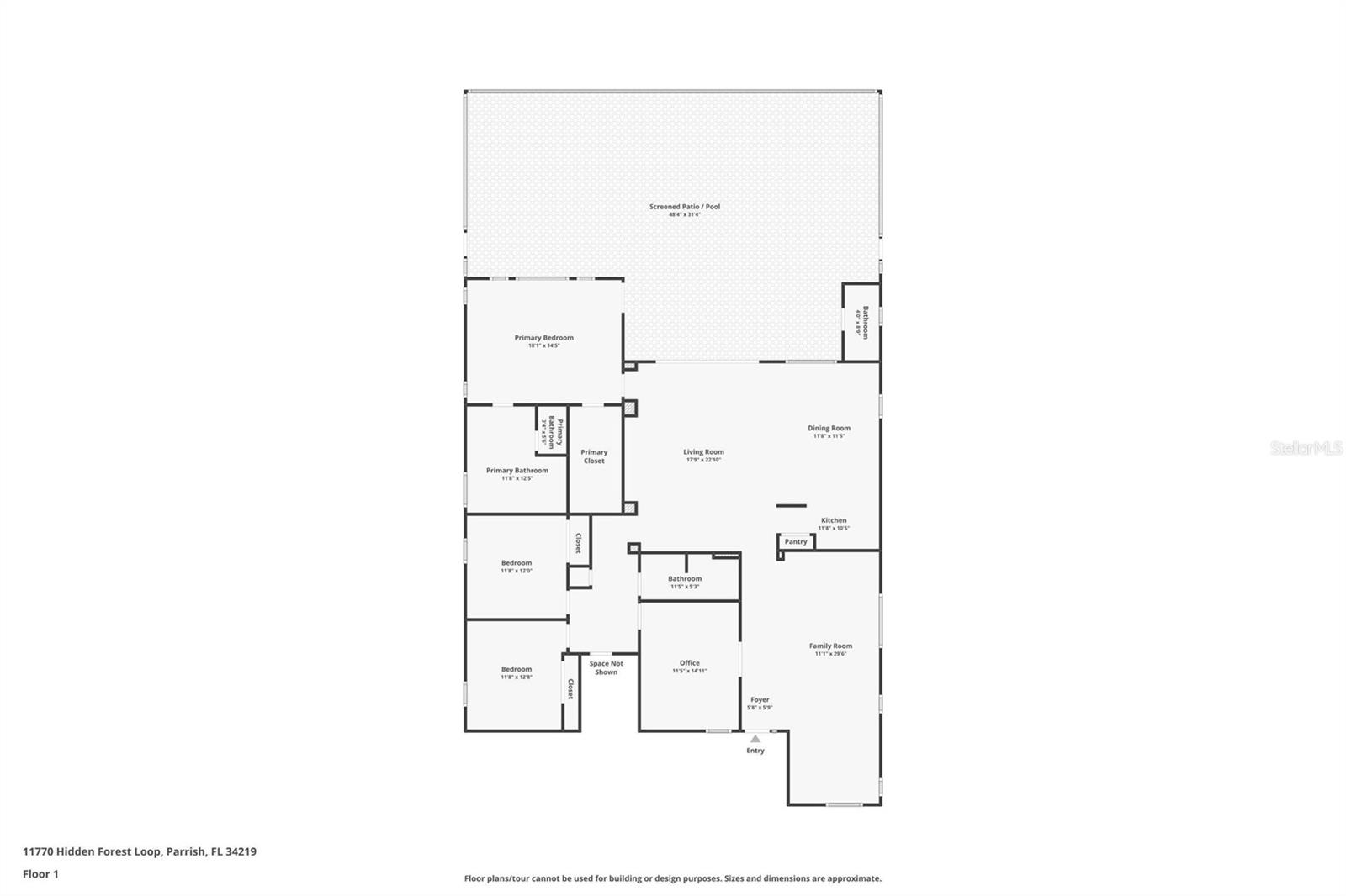 11770 HIDDEN FOREST LOOP, PARRISH, FL, 34219