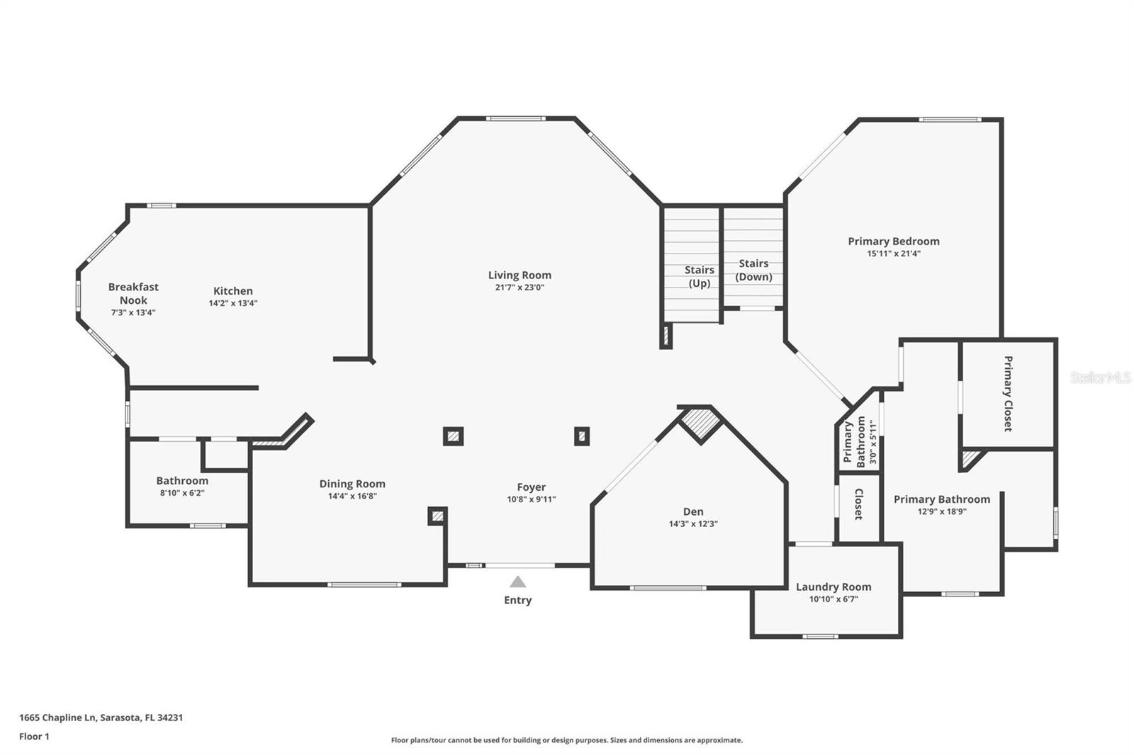 1665 CHAPLINE LN, SARASOTA, FL, 34231