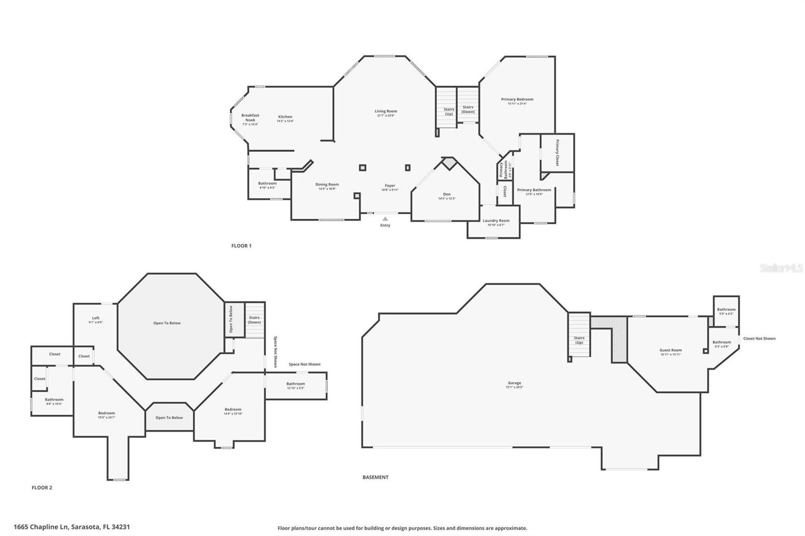 1665 CHAPLINE LN, SARASOTA, FL, 34231