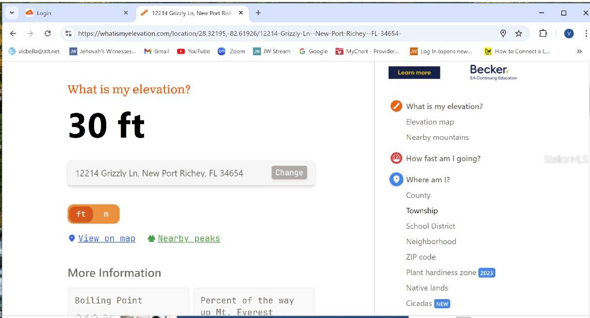 12214 GRIZZLY LN, NEW PORT RICHEY, FL, 34654