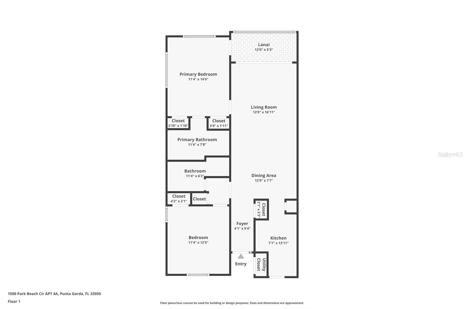 1500 PARK BEACH CIR #4A, PUNTA GORDA, FL, 33950