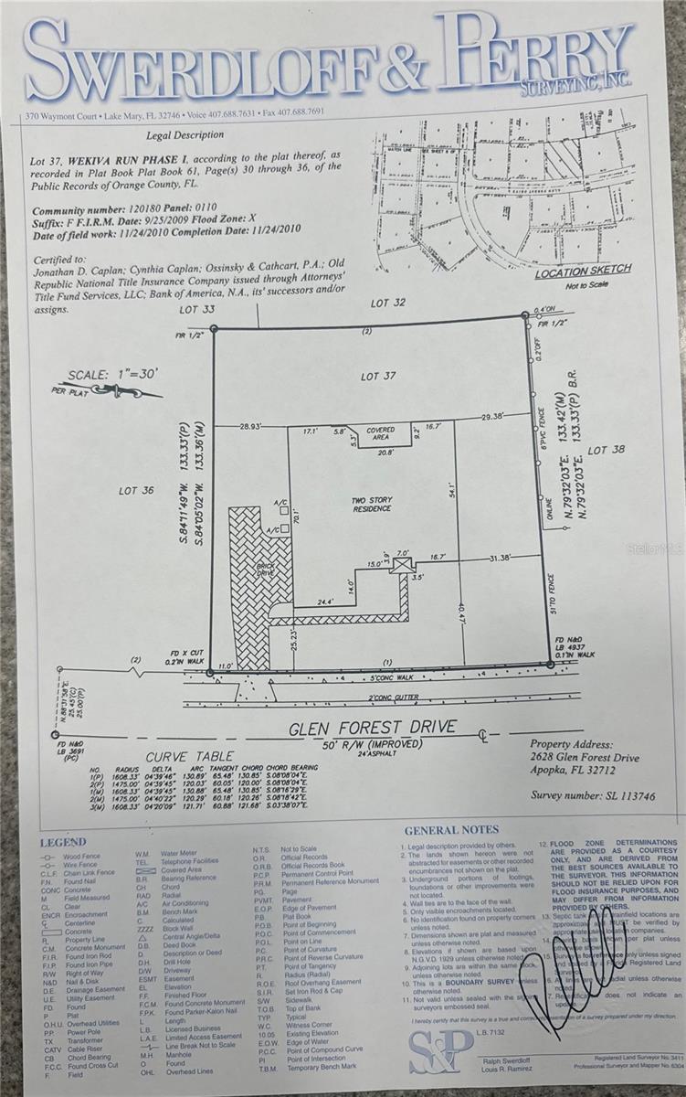 2628 GLEN FOREST DR, APOPKA, FL, 32712