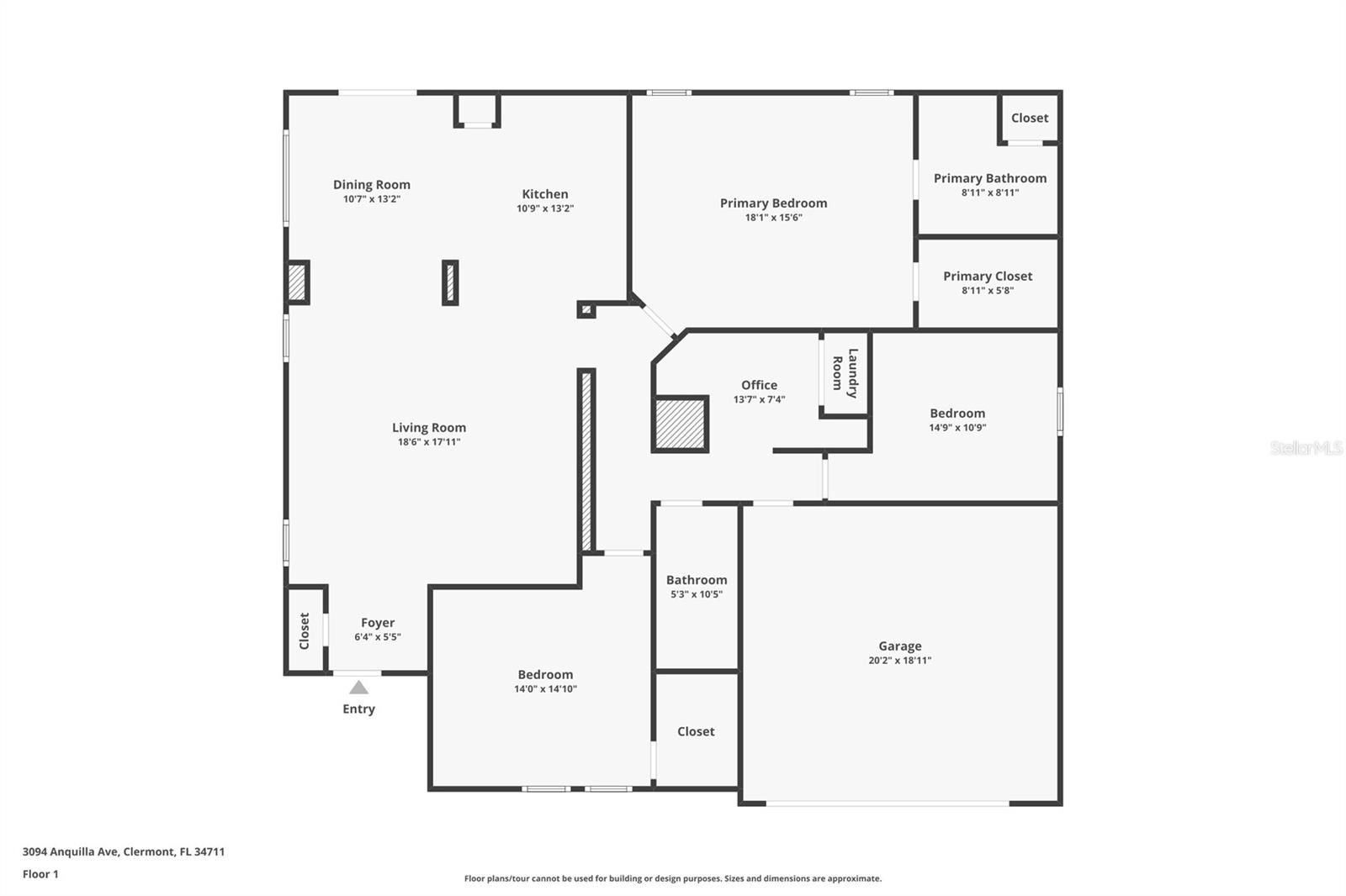 3094 ANQUILLA AVE, CLERMONT, FL, 34711
