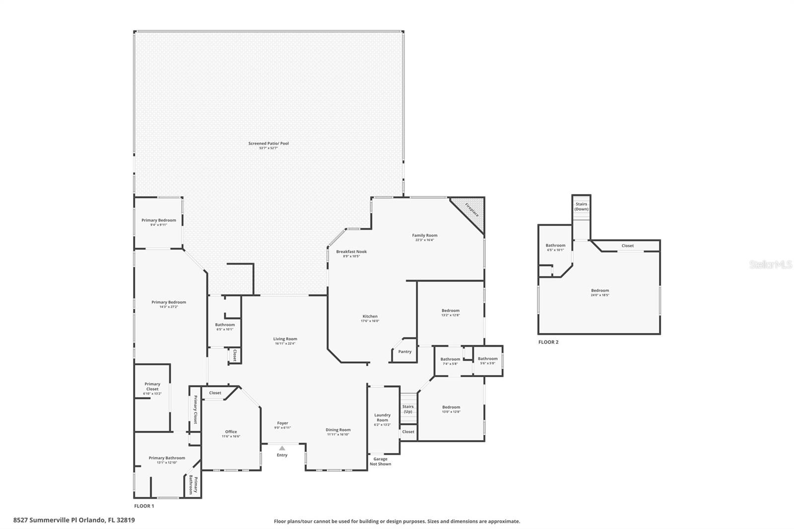 8527 SUMMERVILLE PL, ORLANDO, FL, 32819