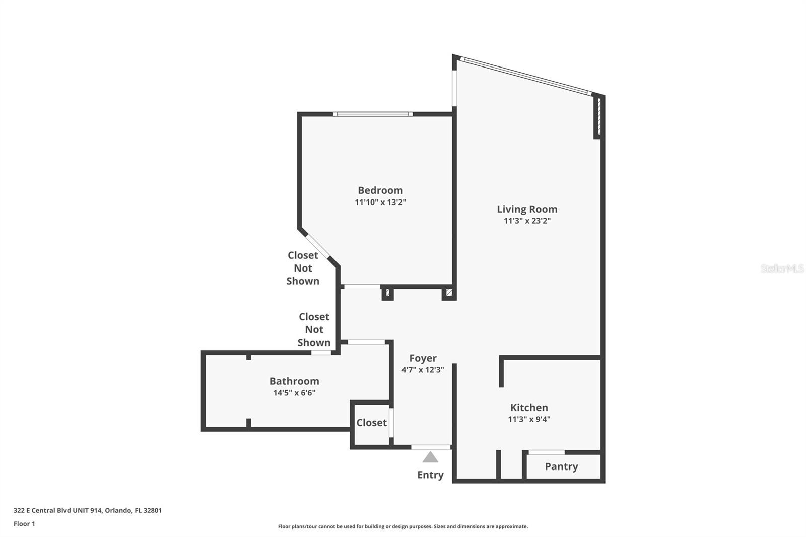 322 E CENTRAL BLVD #1214, ORLANDO, FL, 32801