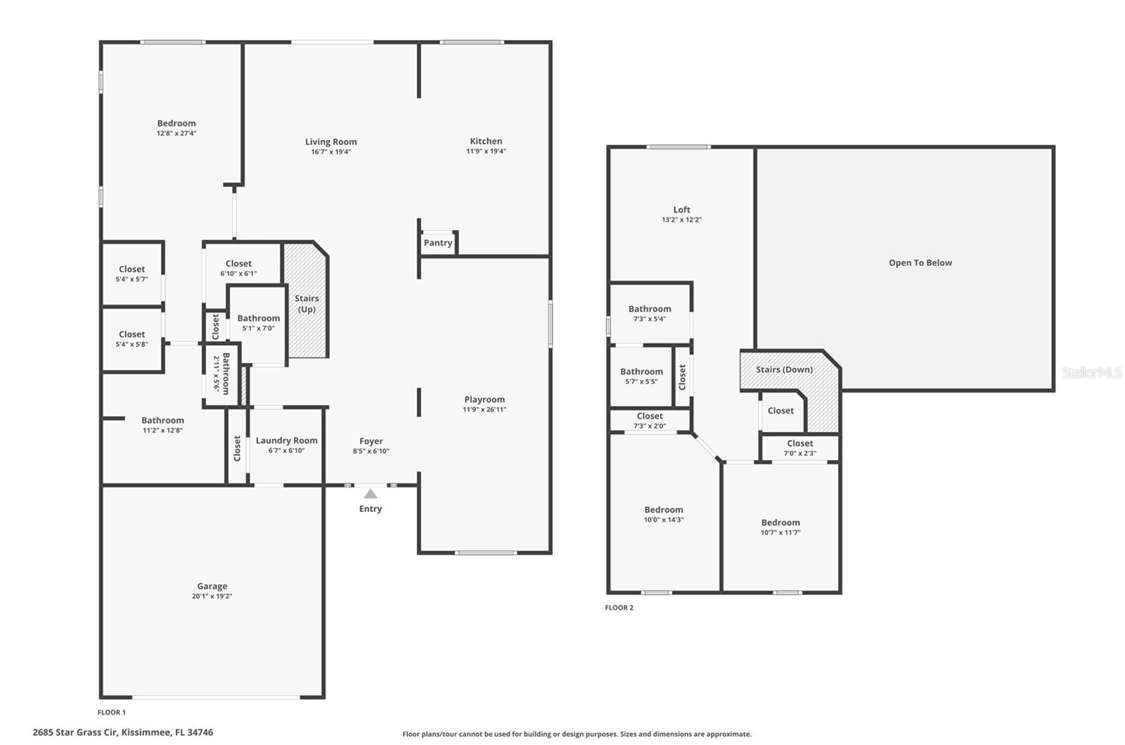2685 STAR GRASS CIR, KISSIMMEE, FL, 34746