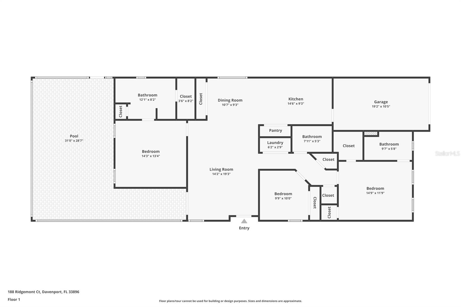 188 RIDGEMONT CT, DAVENPORT, FL, 33896