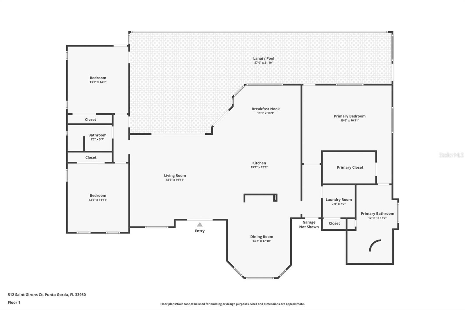 512 SAINT GIRONS CT, PUNTA GORDA, FL, 33950