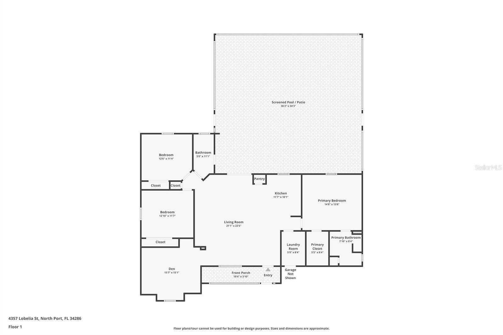 4357 LOBELIA ST, NORTH PORT, FL, 34286