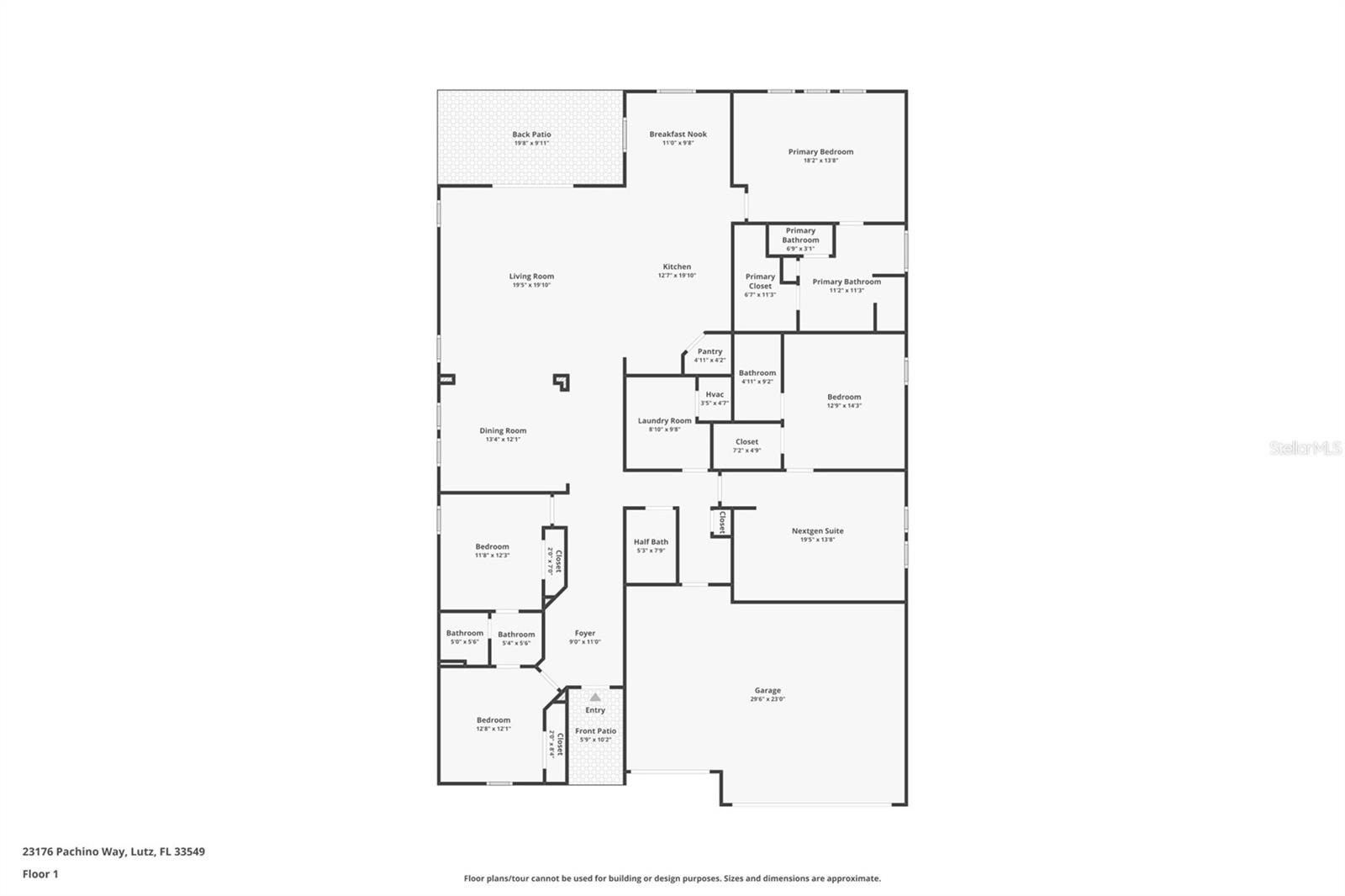 23176 PACHINO WAY, LUTZ, FL, 33549