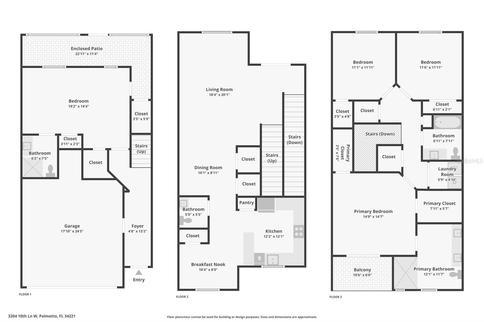 3204 10TH LN W, PALMETTO, FL, 34221