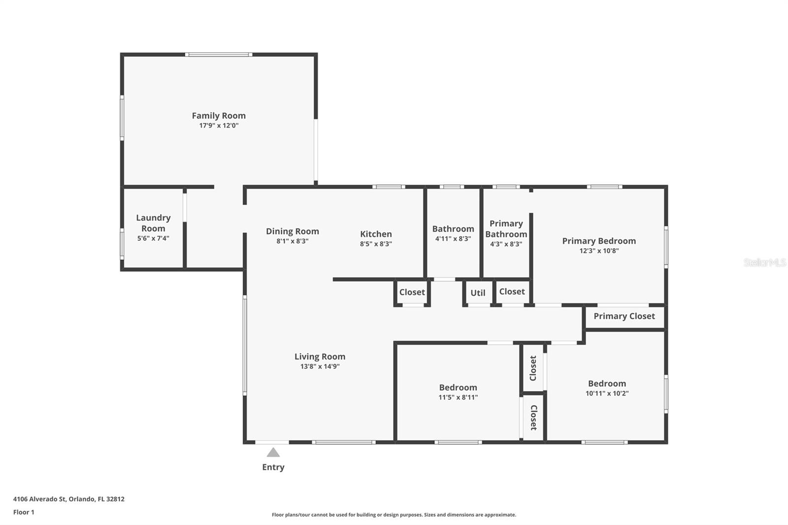 4106 ALVERADO ST, ORLANDO, FL, 32812