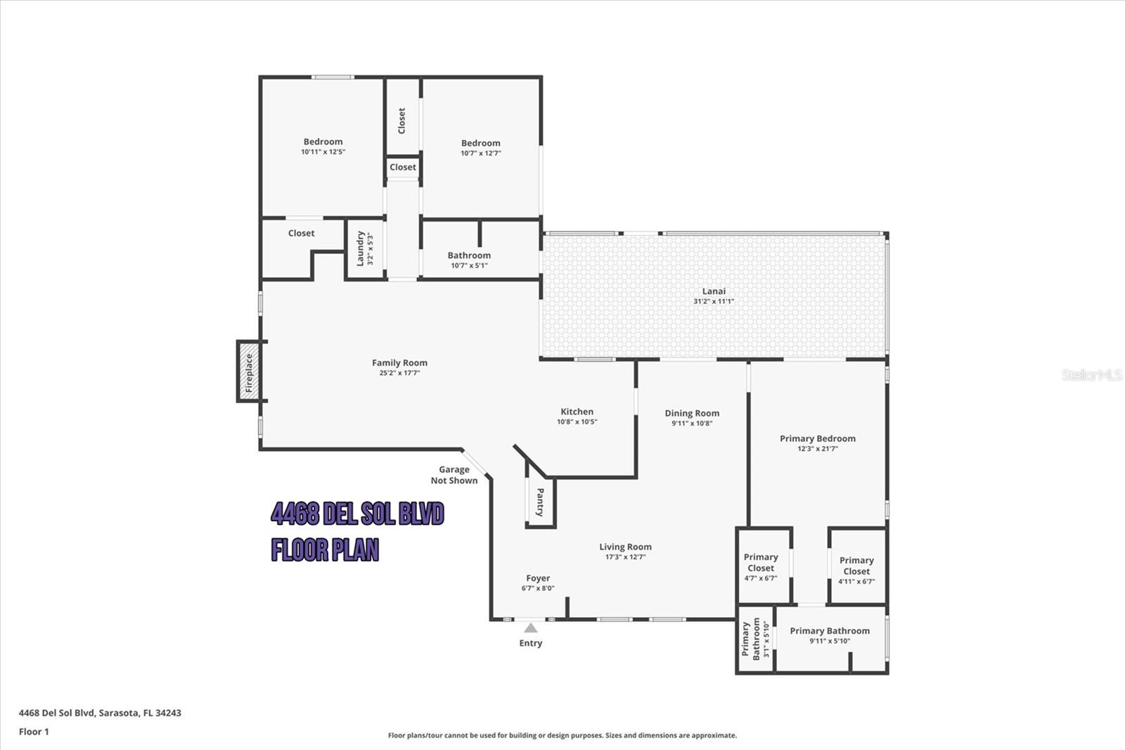 4468 DEL SOL BLVD, SARASOTA, FL, 34243