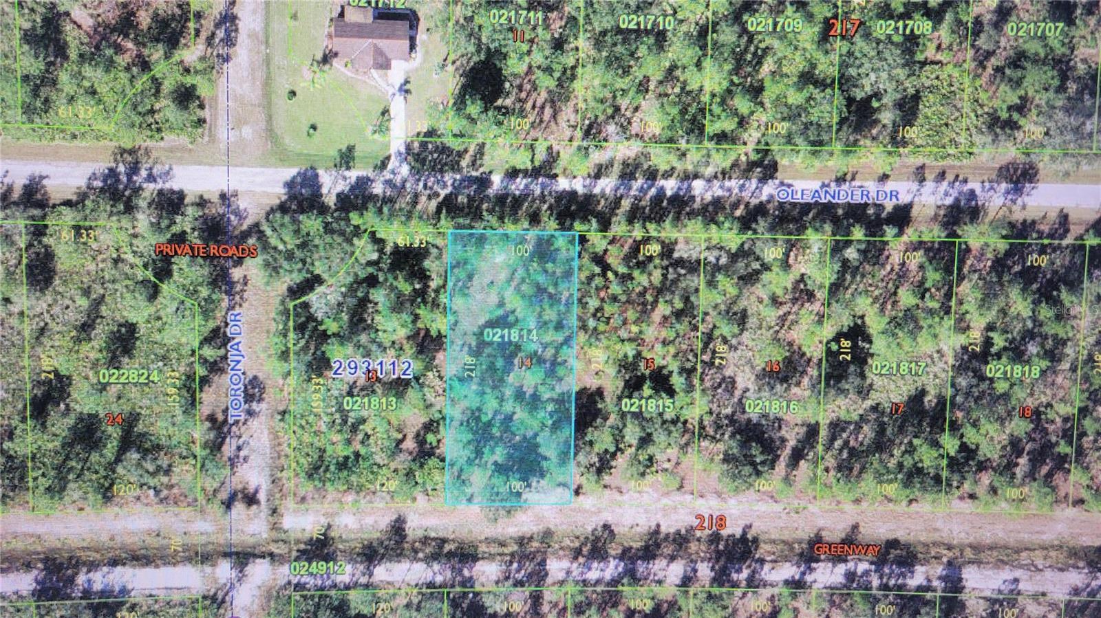 OLEANDER DR, INDIAN LAKE ESTATES, FL, 33855
