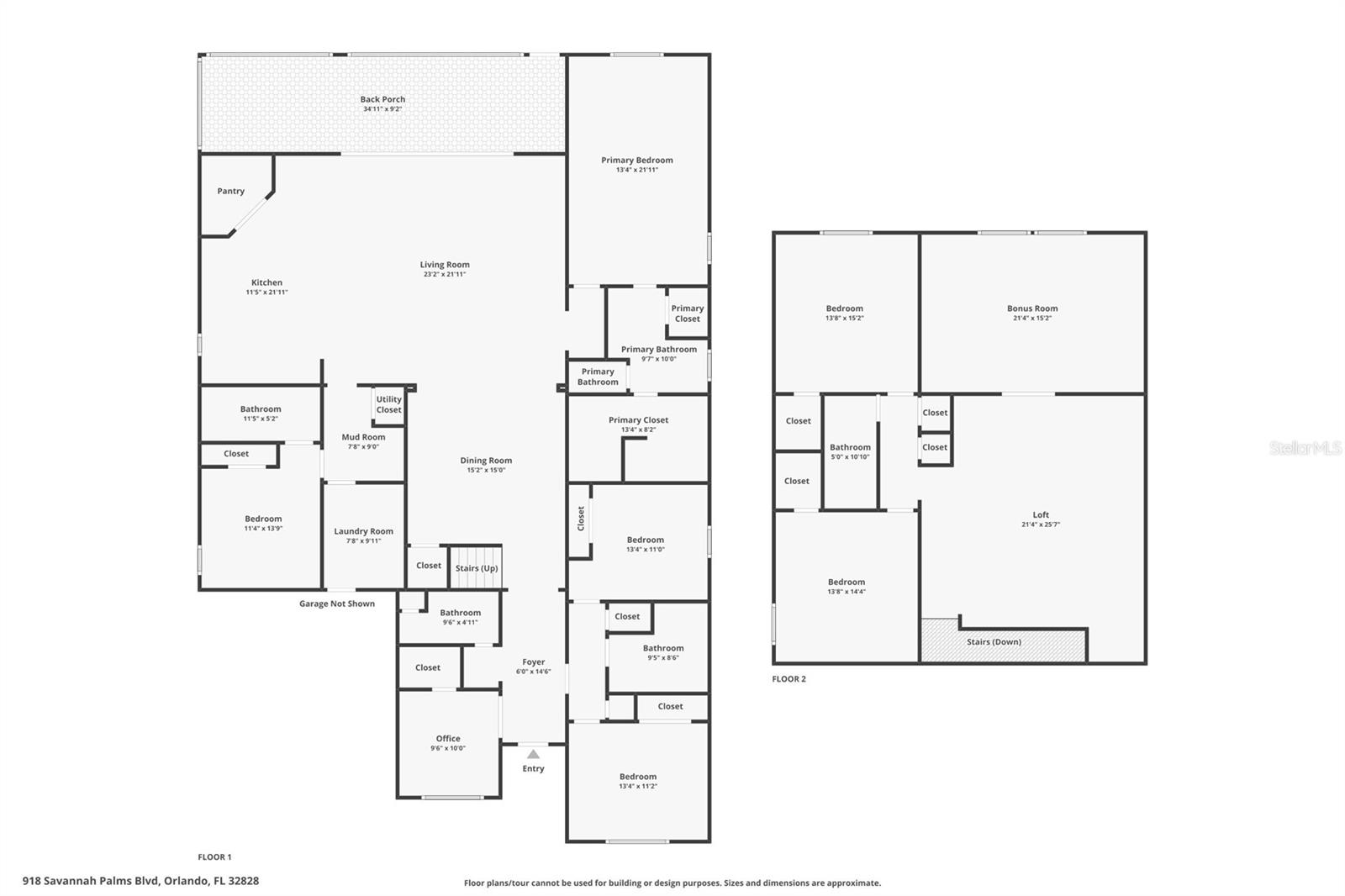 918 SAVANNAH PALMS BLVD, ORLANDO, FL, 32828