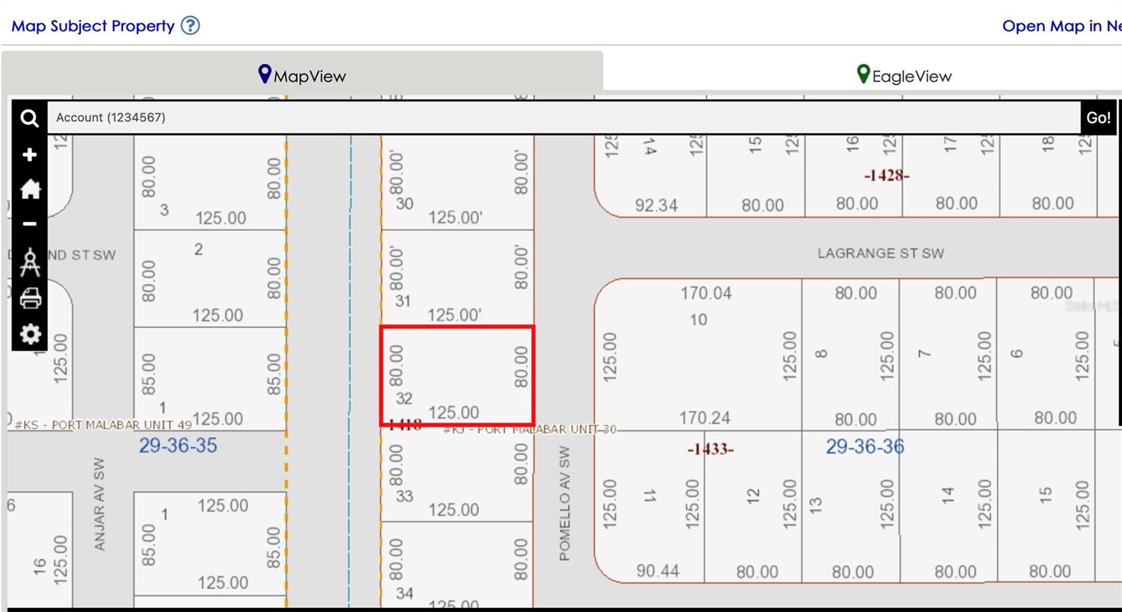 3010 POMELLO AVE SW, PALM BAY, FL, 32908