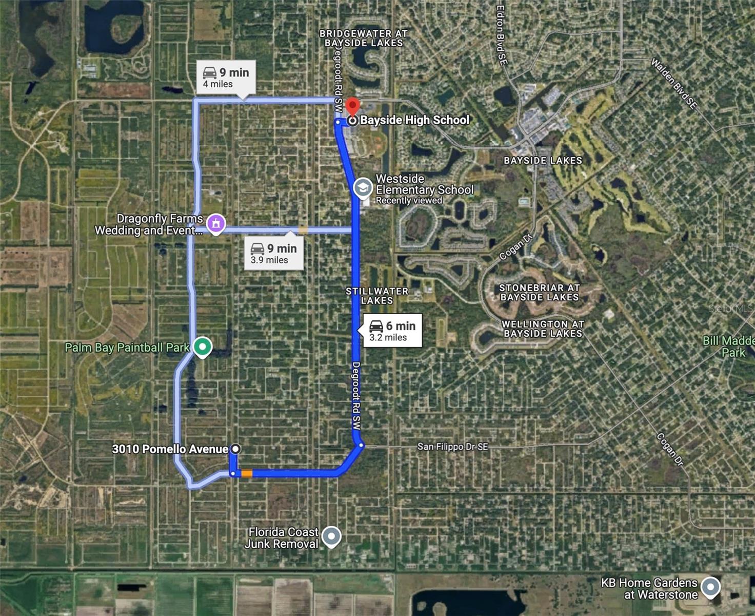 3010 POMELLO AVE SW, PALM BAY, FL, 32908