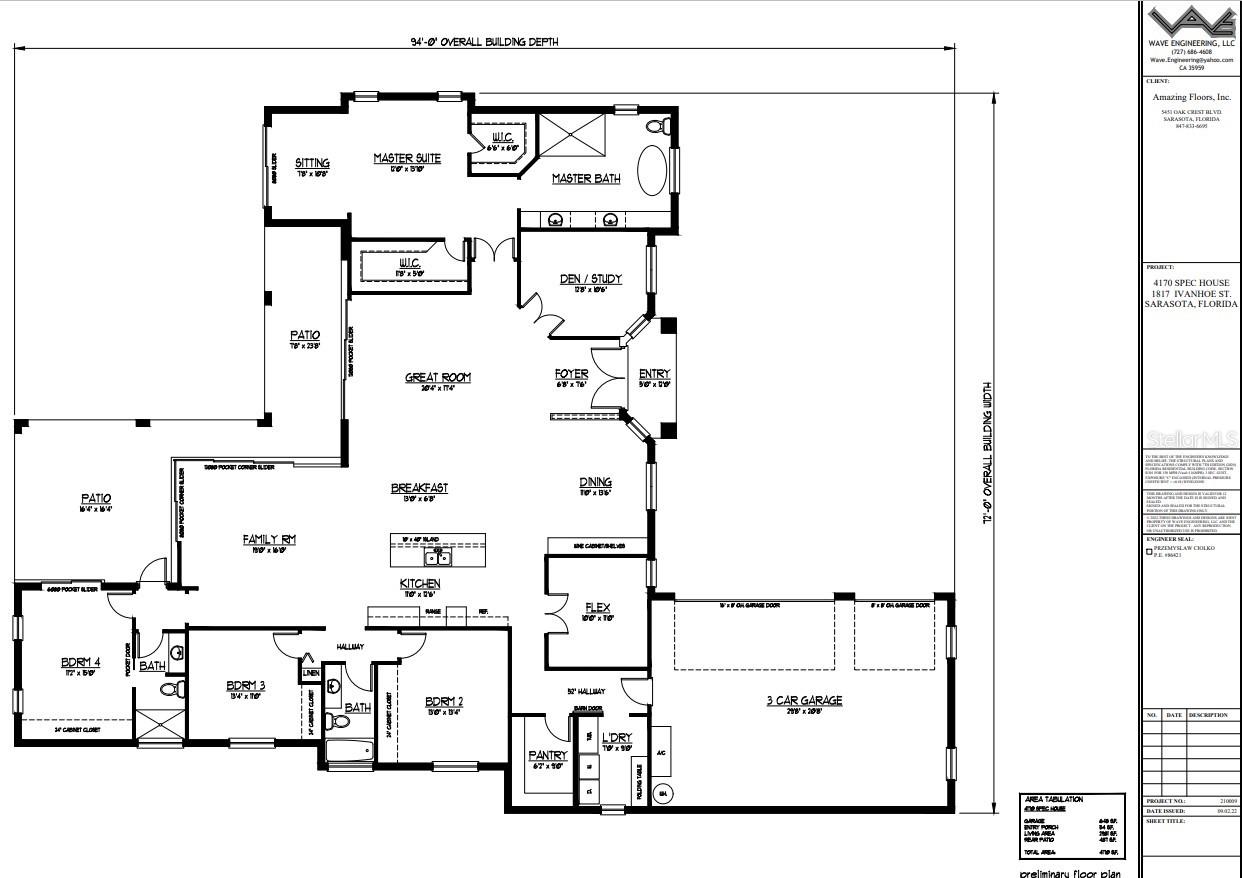 1817 IVANHOE ST, SARASOTA, FL, 34231