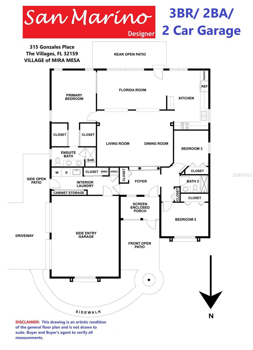 315 GONZALES PL, THE VILLAGES, FL, 32159