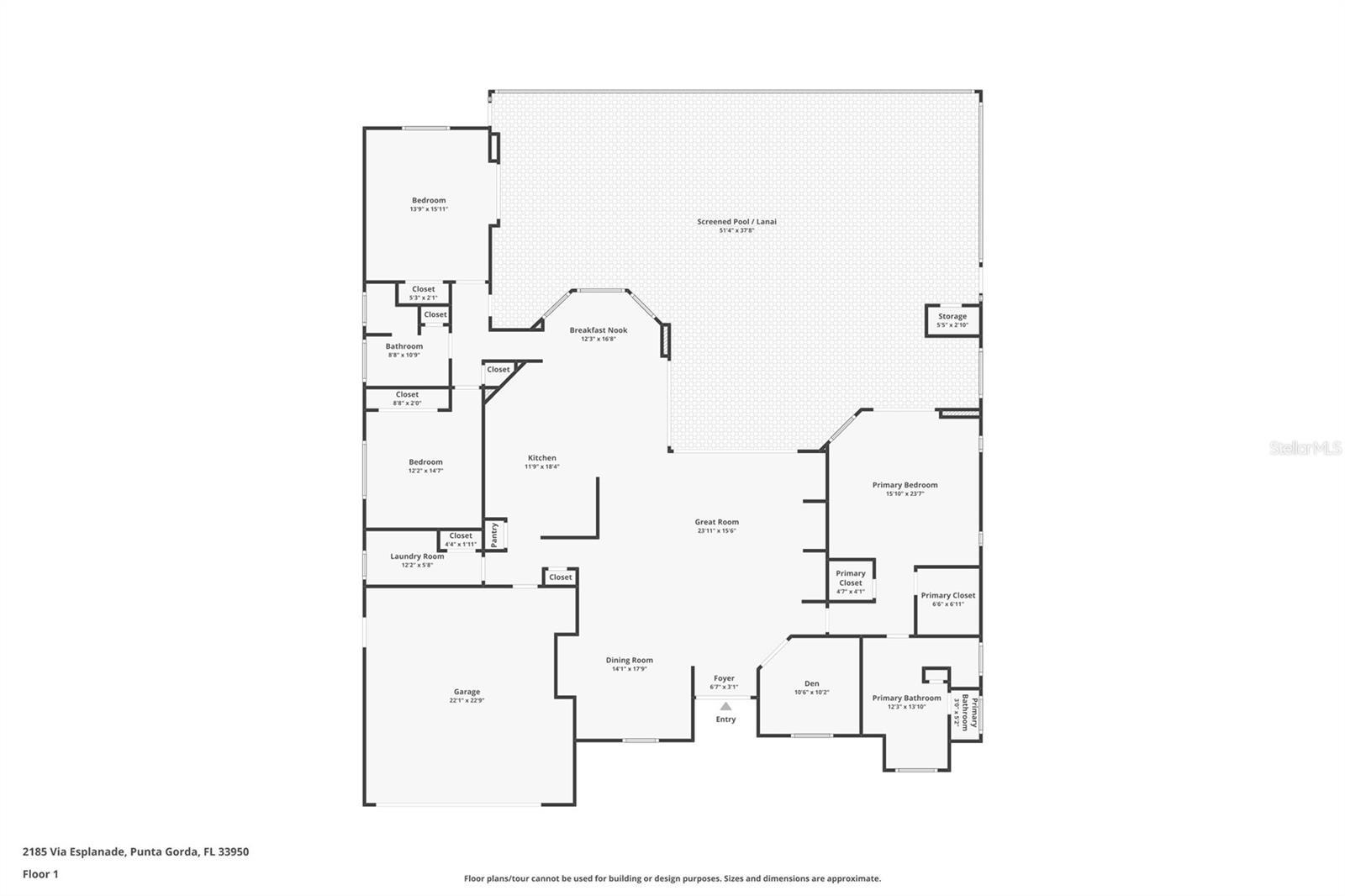 2185 VIA ESPLANADE, PUNTA GORDA, FL, 33950