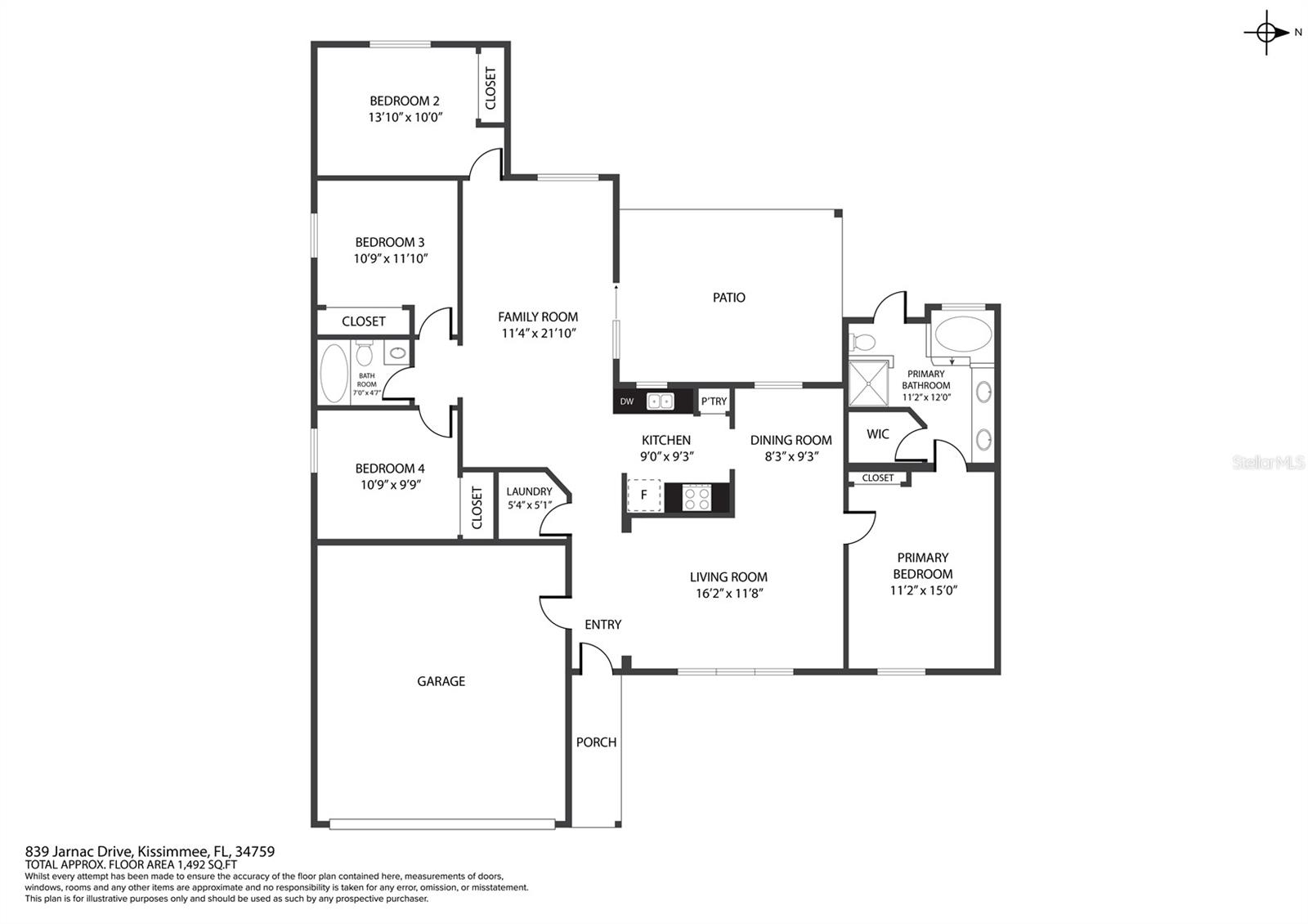 839 JARNAC DR, KISSIMMEE, FL, 34759