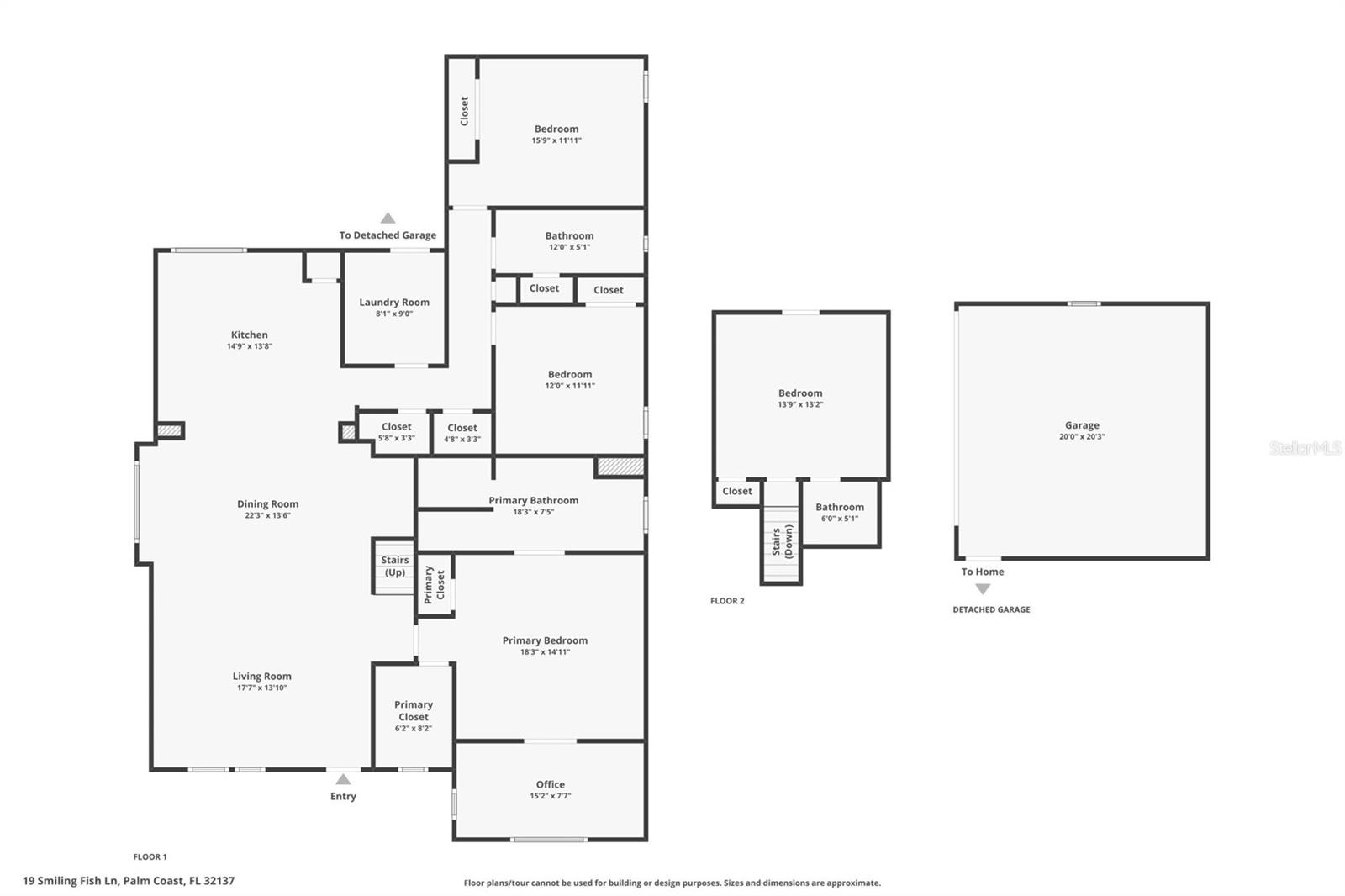 19 SMILING FISH LN, PALM COAST, FL, 32137