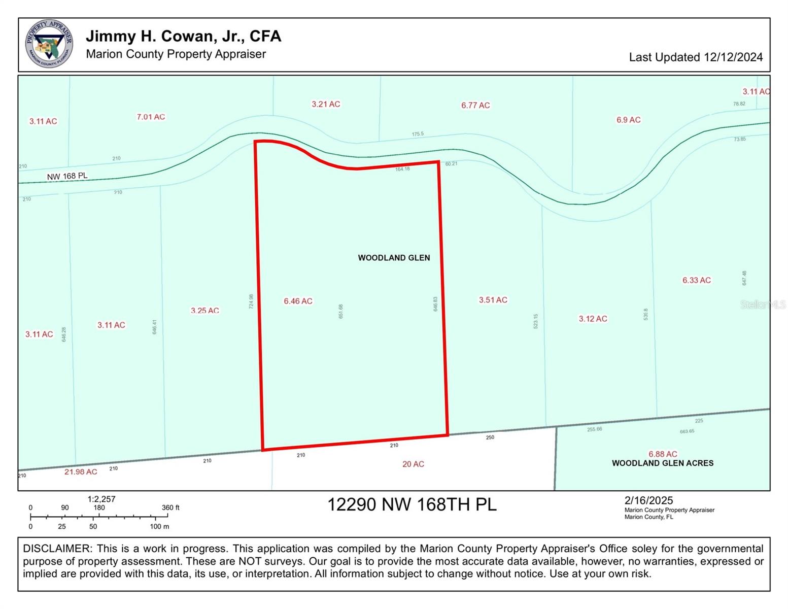 12290 NW 168TH PL, REDDICK, FL, 32686