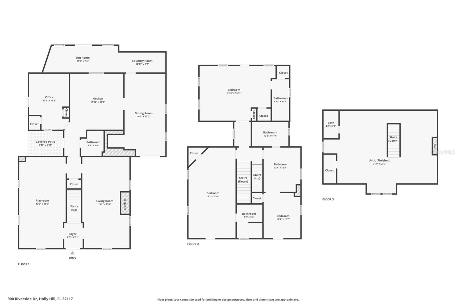 900 RIVERSIDE DR, DAYTONA BEACH, FL, 32117