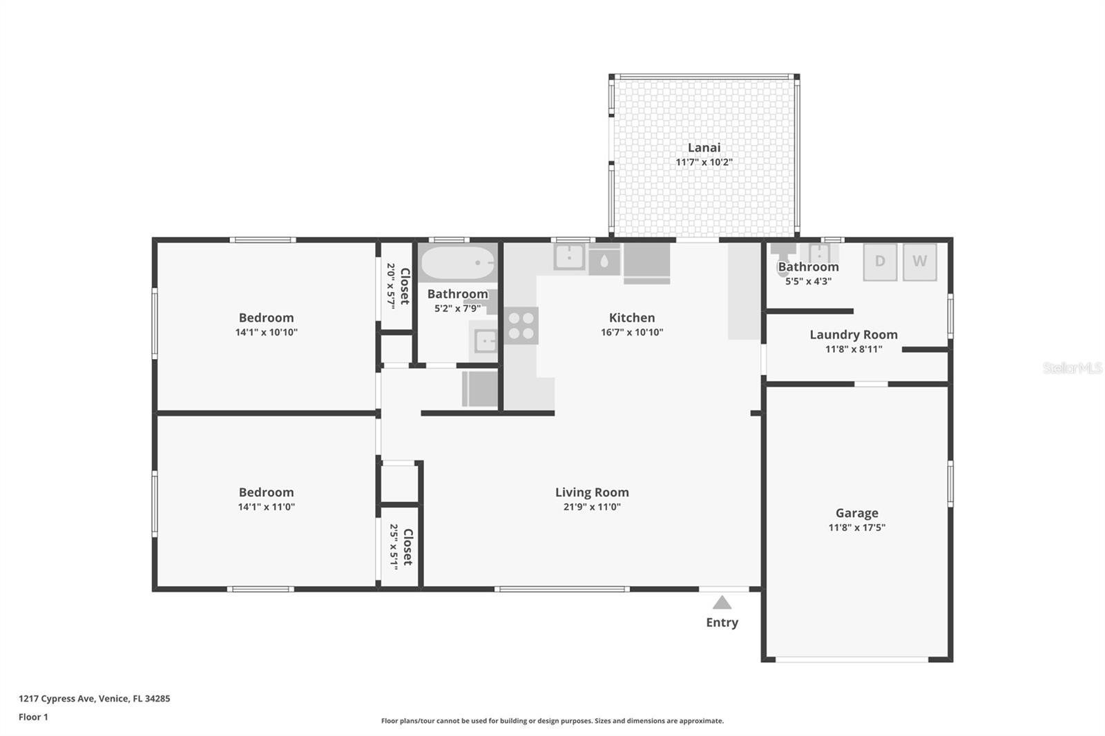 1217 CYPRESS AVE, VENICE, FL, 34285