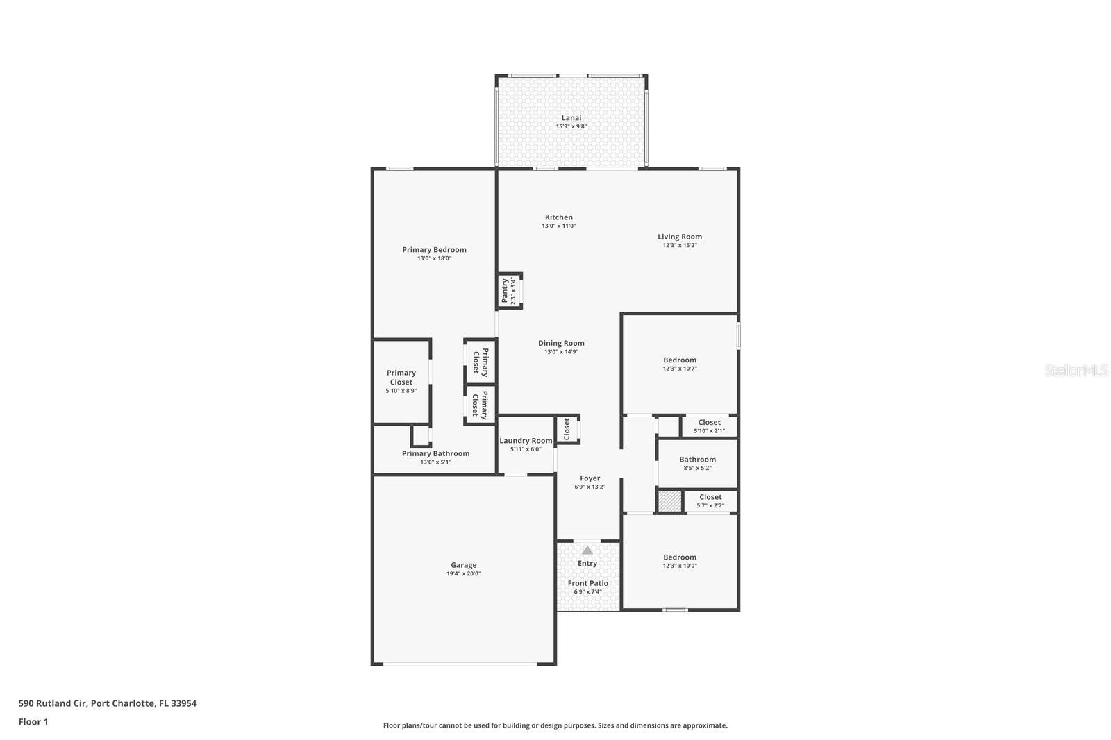 590 RUTLAND CIR, PORT CHARLOTTE, FL, 33954