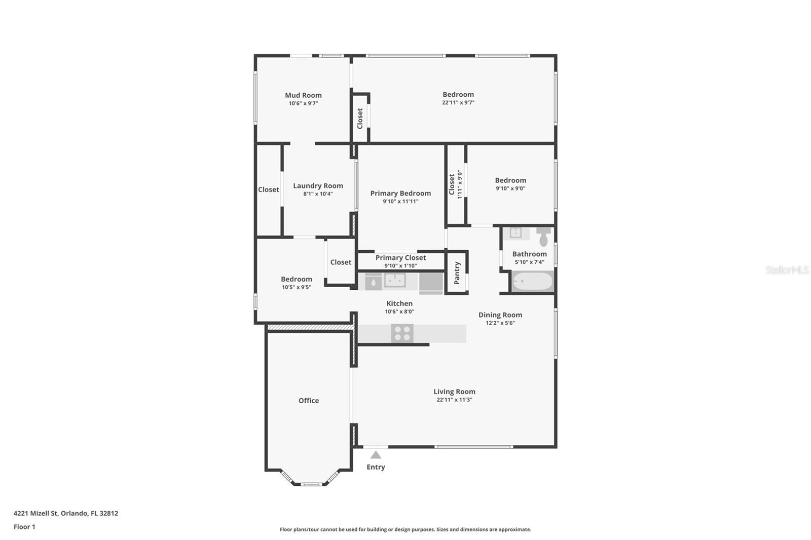 4221 MIZELL ST, ORLANDO, FL, 32812
