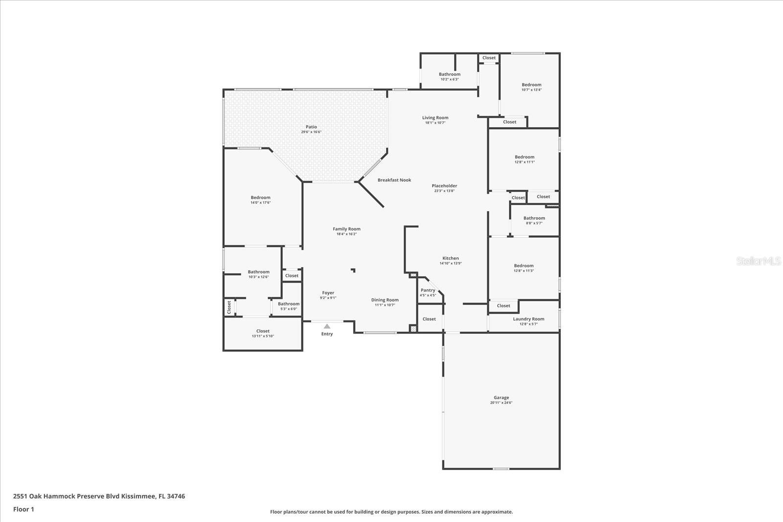 2551 OAK HAMMOCK PRESERVE BLVD, KISSIMMEE, FL, 34746