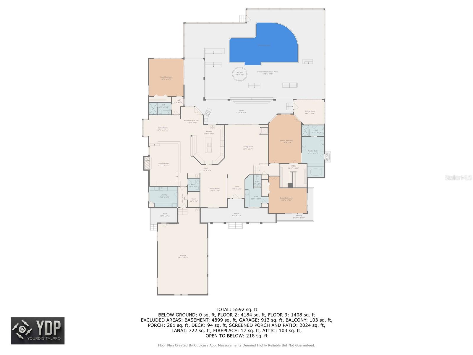 3418 BRAESIDE PL, CLEARWATER, FL, 33759