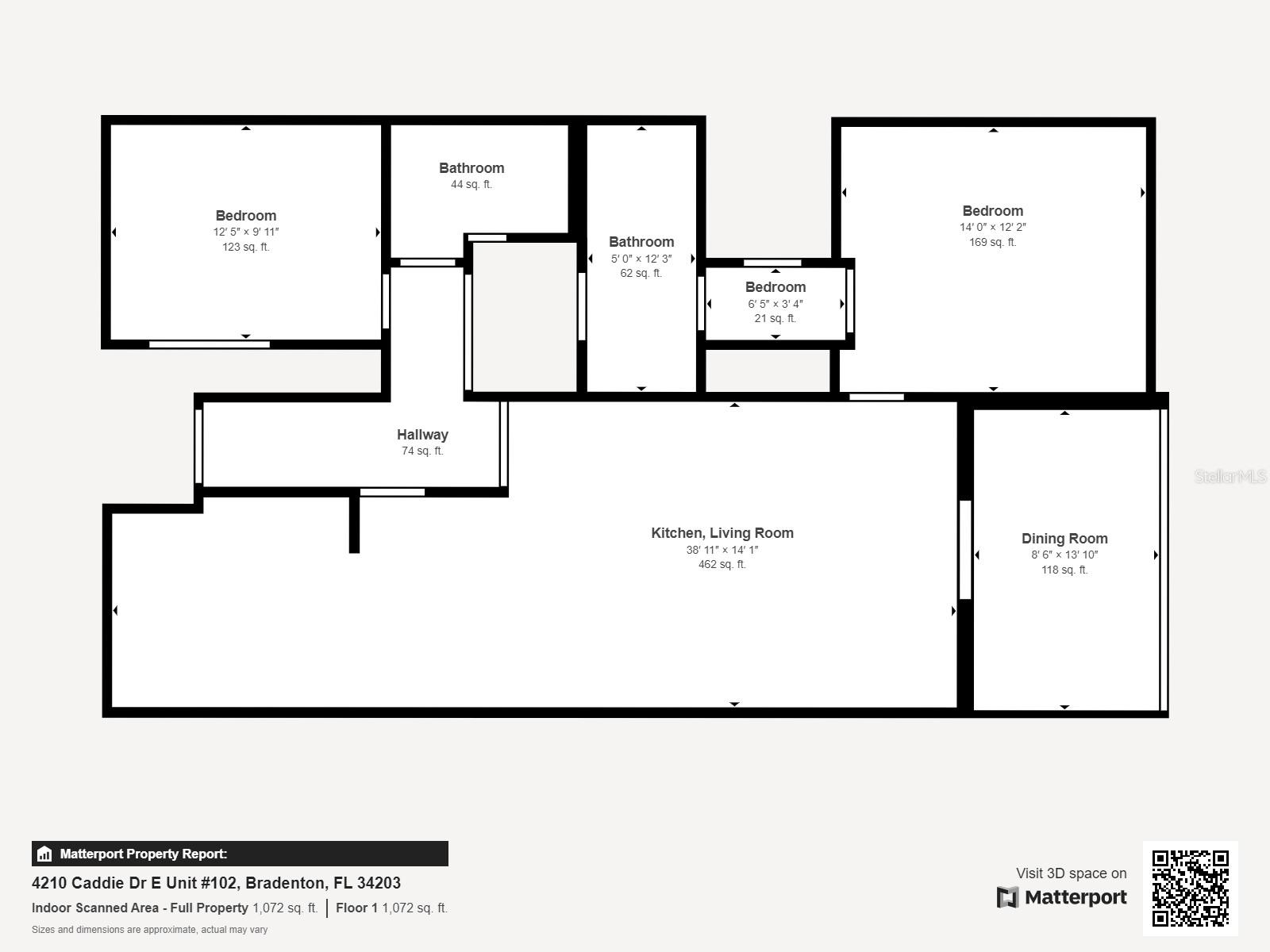 4210 CADDIE DR E #102, BRADENTON, FL, 34203