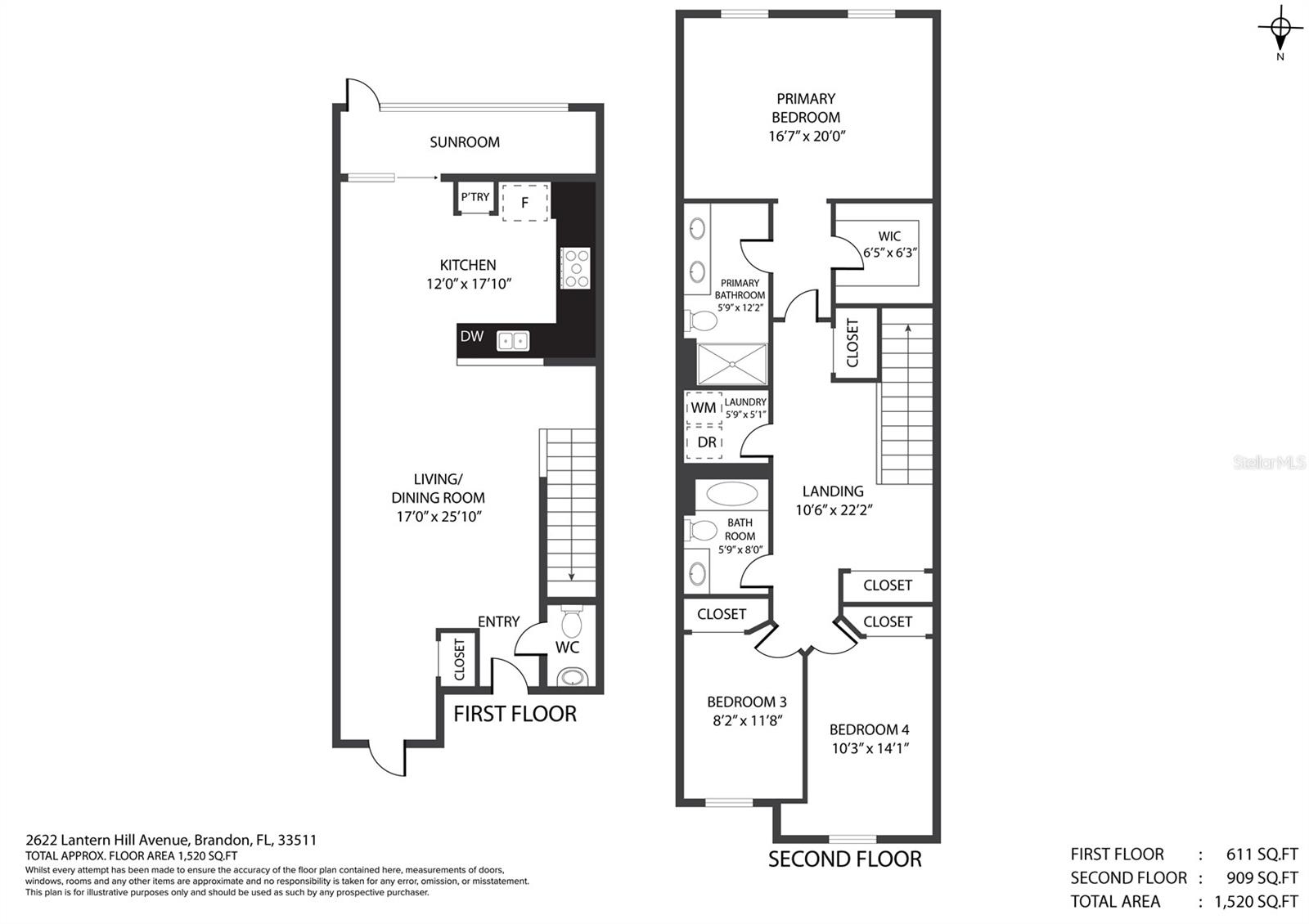 2622 LANTERN HILL AVE, BRANDON, FL, 33511